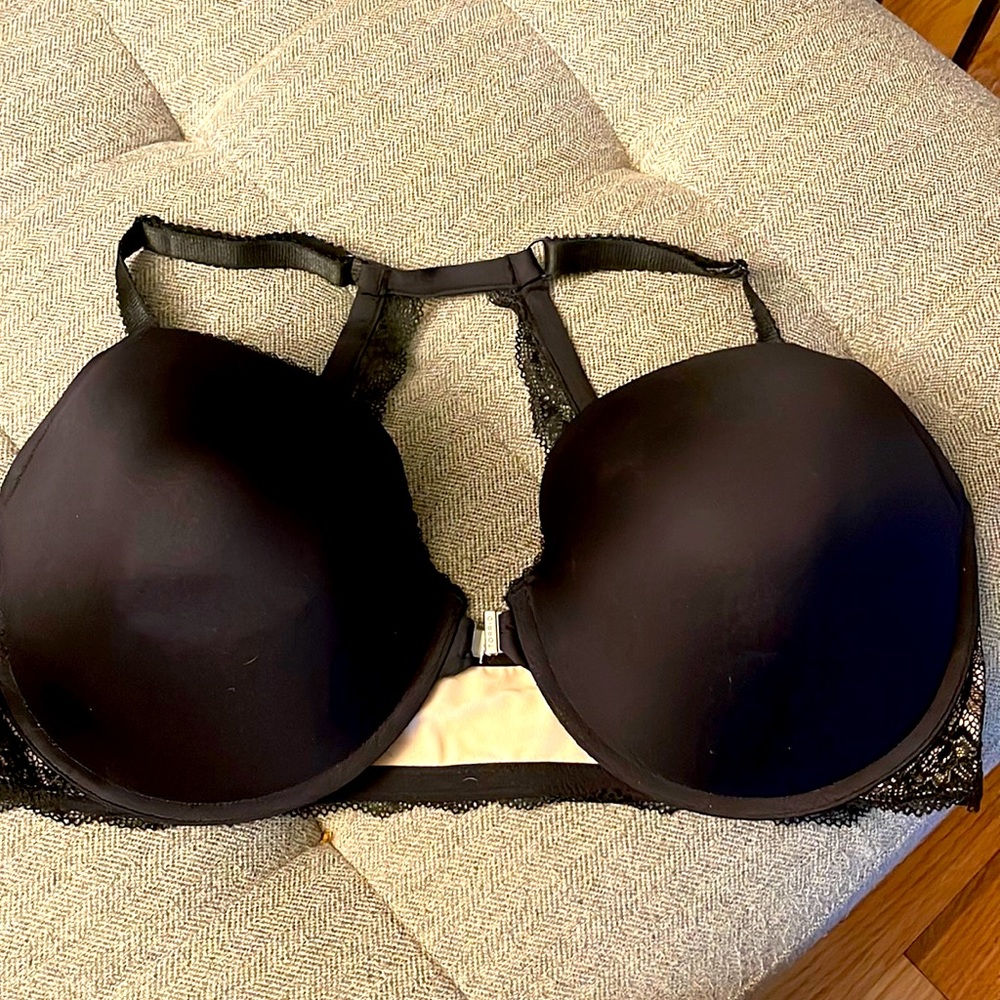 44DDD Black Torrid front clasp bra